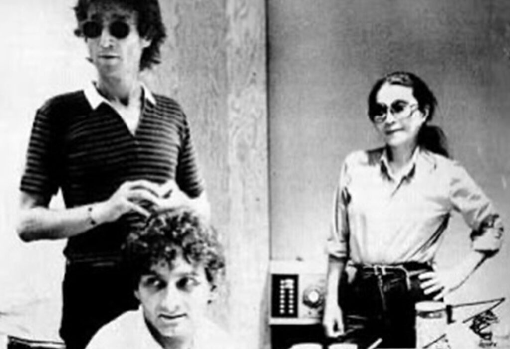 jack douglas with john lennon and Yoko Ono